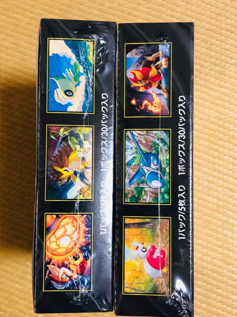 ポケモンカードゲーム メガブレイブ・メガシンフォニア　シュリンク付き各1 BOX