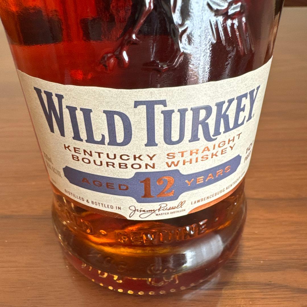 Wild Turkey 12年 バーボンウイスキー 700ml箱付