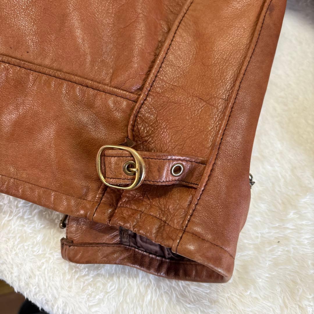 【米国製】Schott レザー ライダースジャケット 40ライナー付 本革