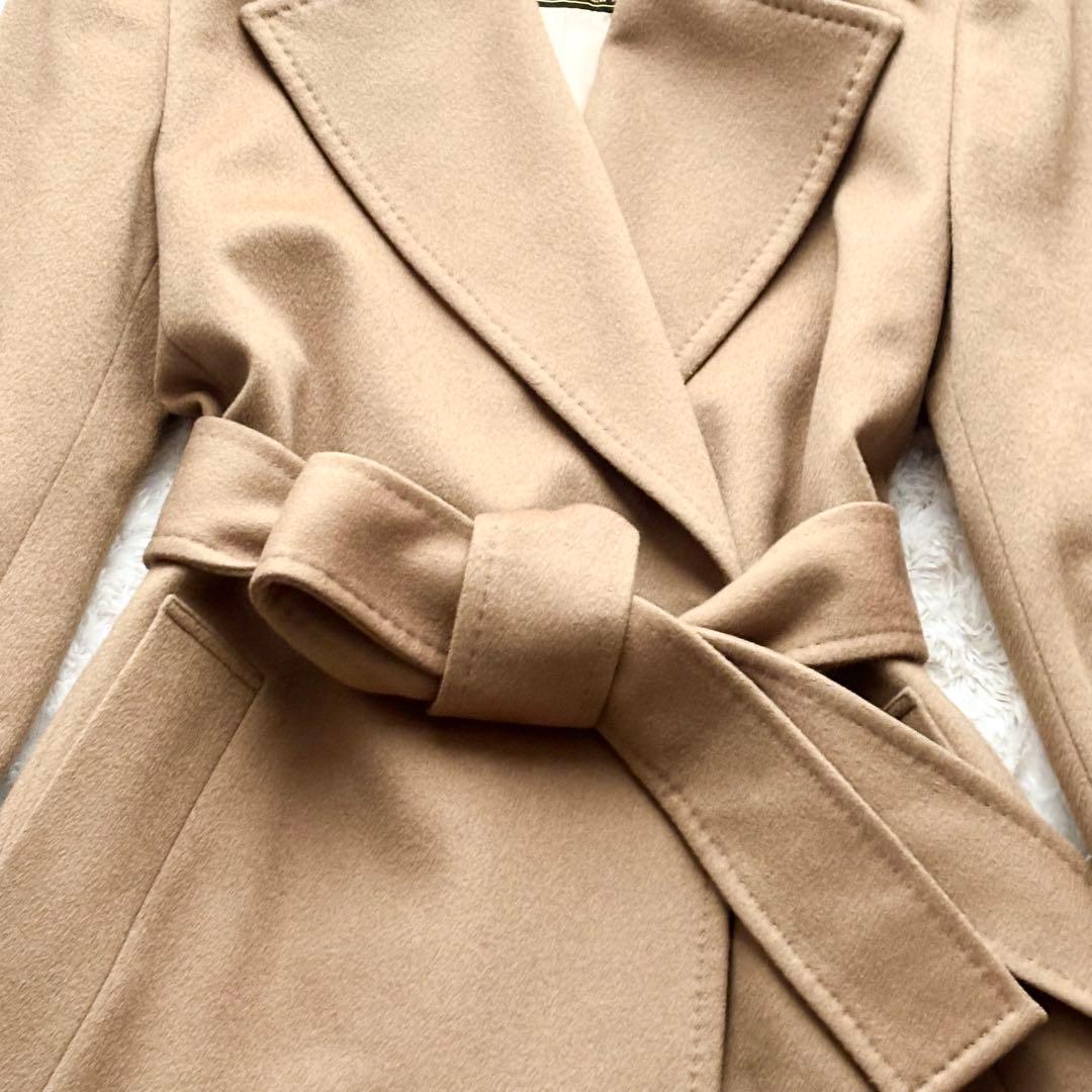 未使用級 ロロピアーナ チェスターコート ベルテッドコート キャメル 正規品