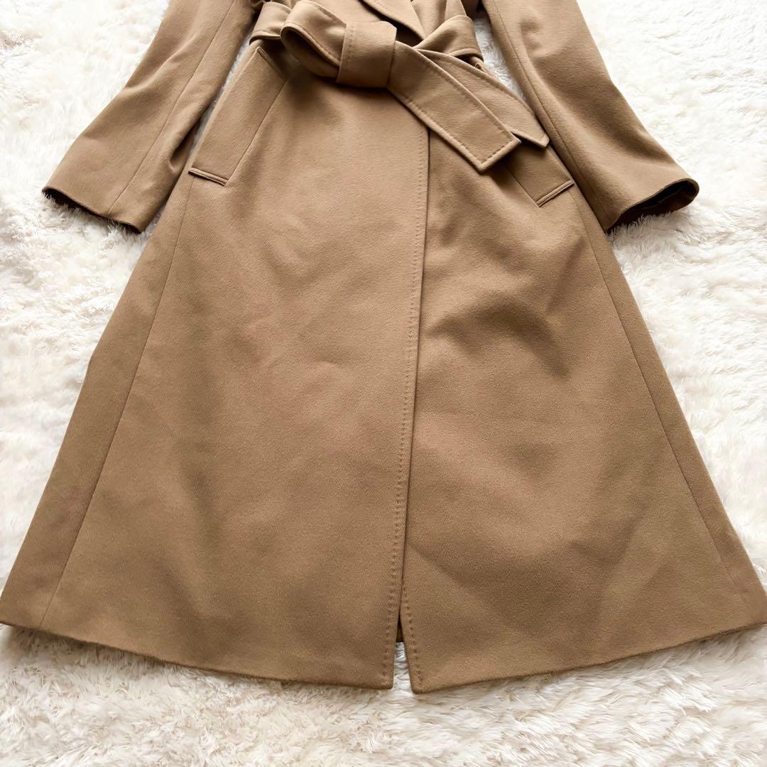 未使用級 ロロピアーナ チェスターコート ベルテッドコート キャメル 正規品