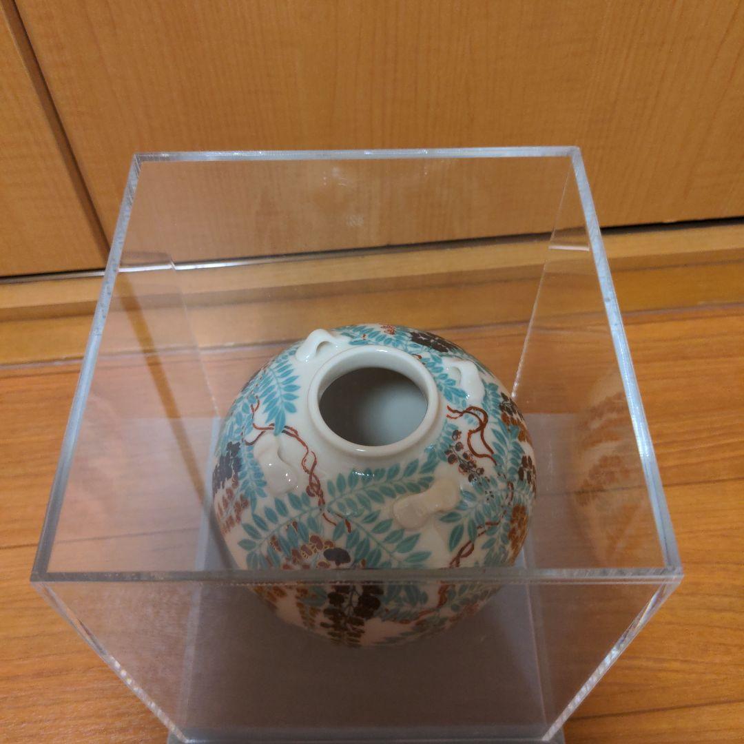 値下げしました　MOA 美術館　野々村　仁清作　国宝　色絵　藤花文茶壺　復刻版