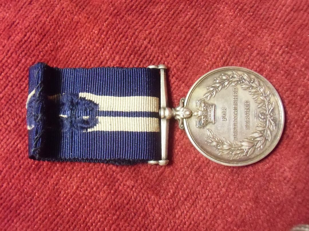 ＧＢイギリス軍/英軍＊１９１７年＊ＤＳＭ/海軍功労メダル/海軍殊勲章（実物）