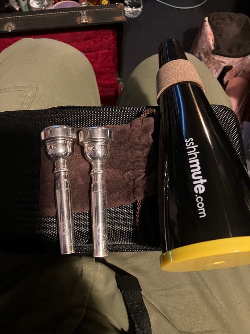 Bach 180ML37GB ケース　マウスピース　サイレントブラス　ミュート