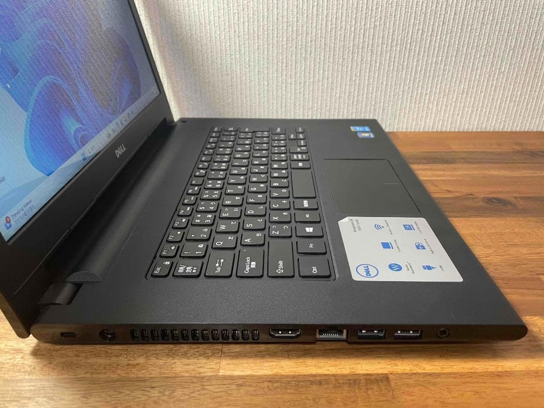 Win11 Dell 14インチ 第4世代i3 メモリ8GB SSD240GB