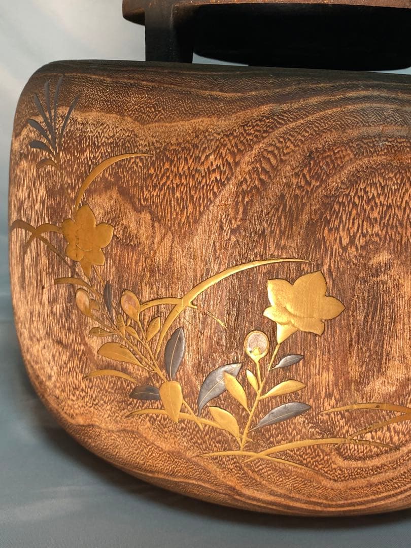 2651❣️ 蒔絵火鉢　鉄瓶　セット