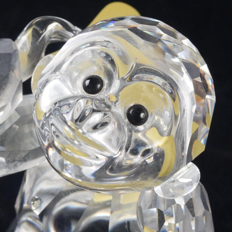 SWAROVSKI　スワロフスキー　クリスタルガラス　猿　箱付　2点　V8375