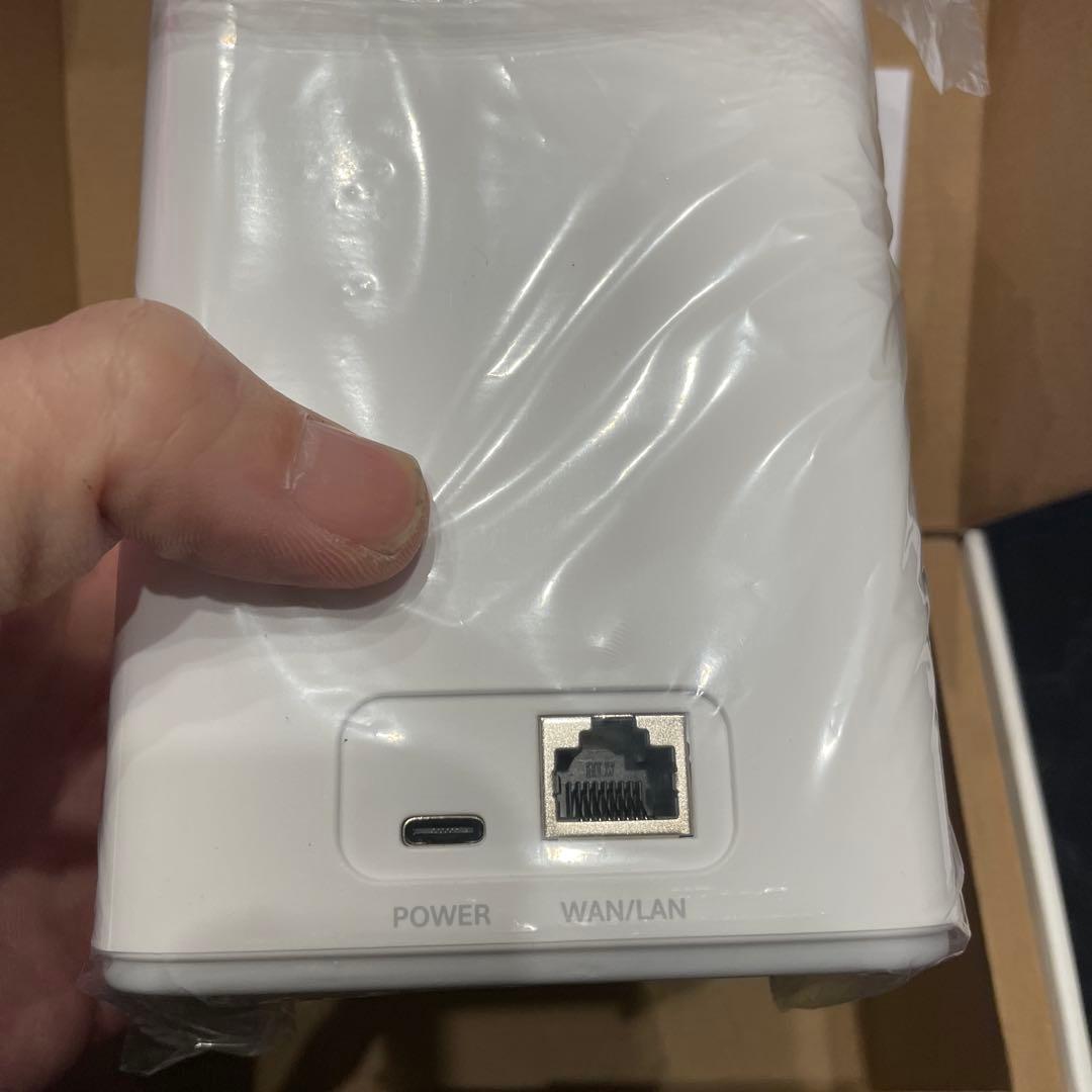 新品未使用HYBRID Wi-Fi 5G NC03 ルータークレードル付き