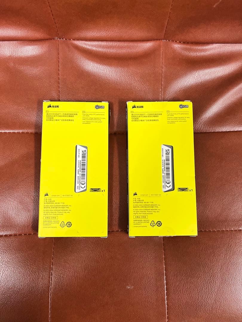 新品 CORSAIR Vengeance DDR5 32GB 6000MHz