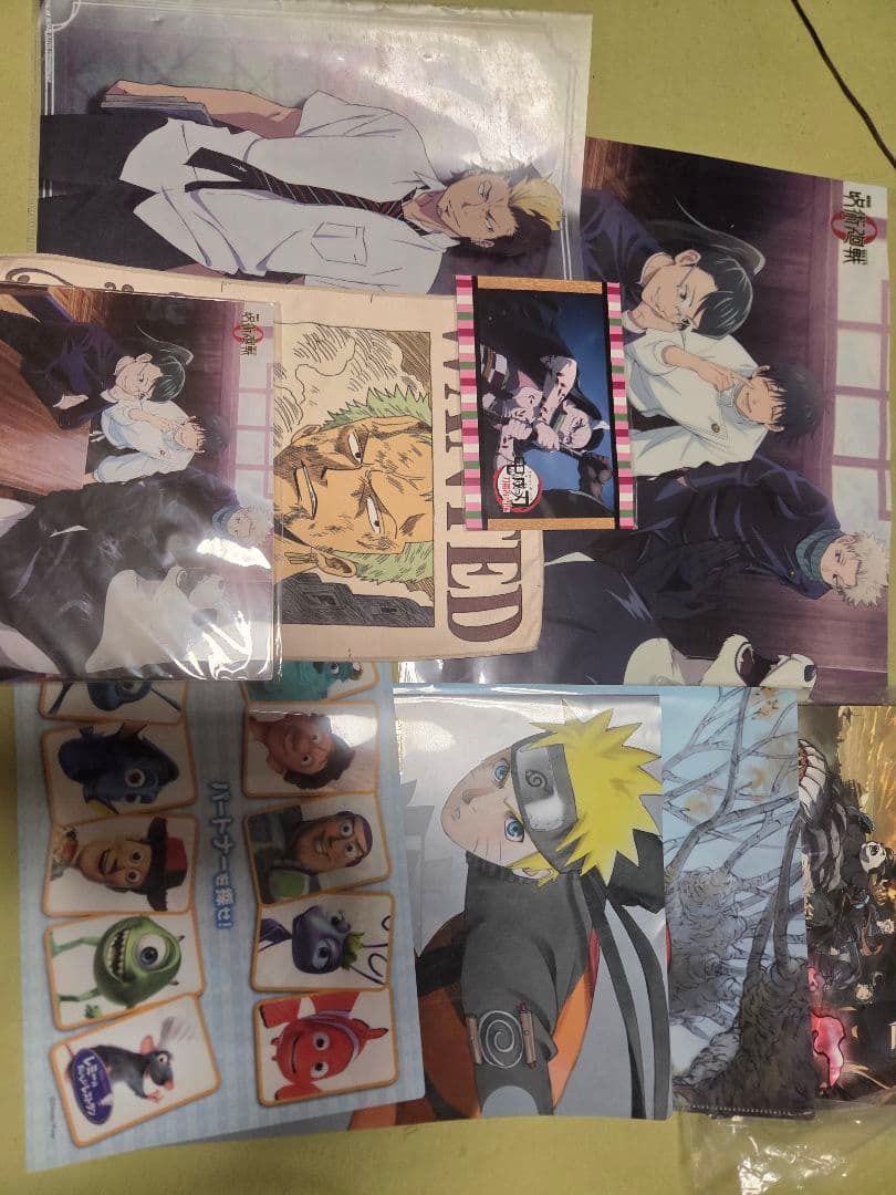 ワンピース ゾロとミホーク フィギュア　箱無し　呪術廻戦他アニメグッズおまけ