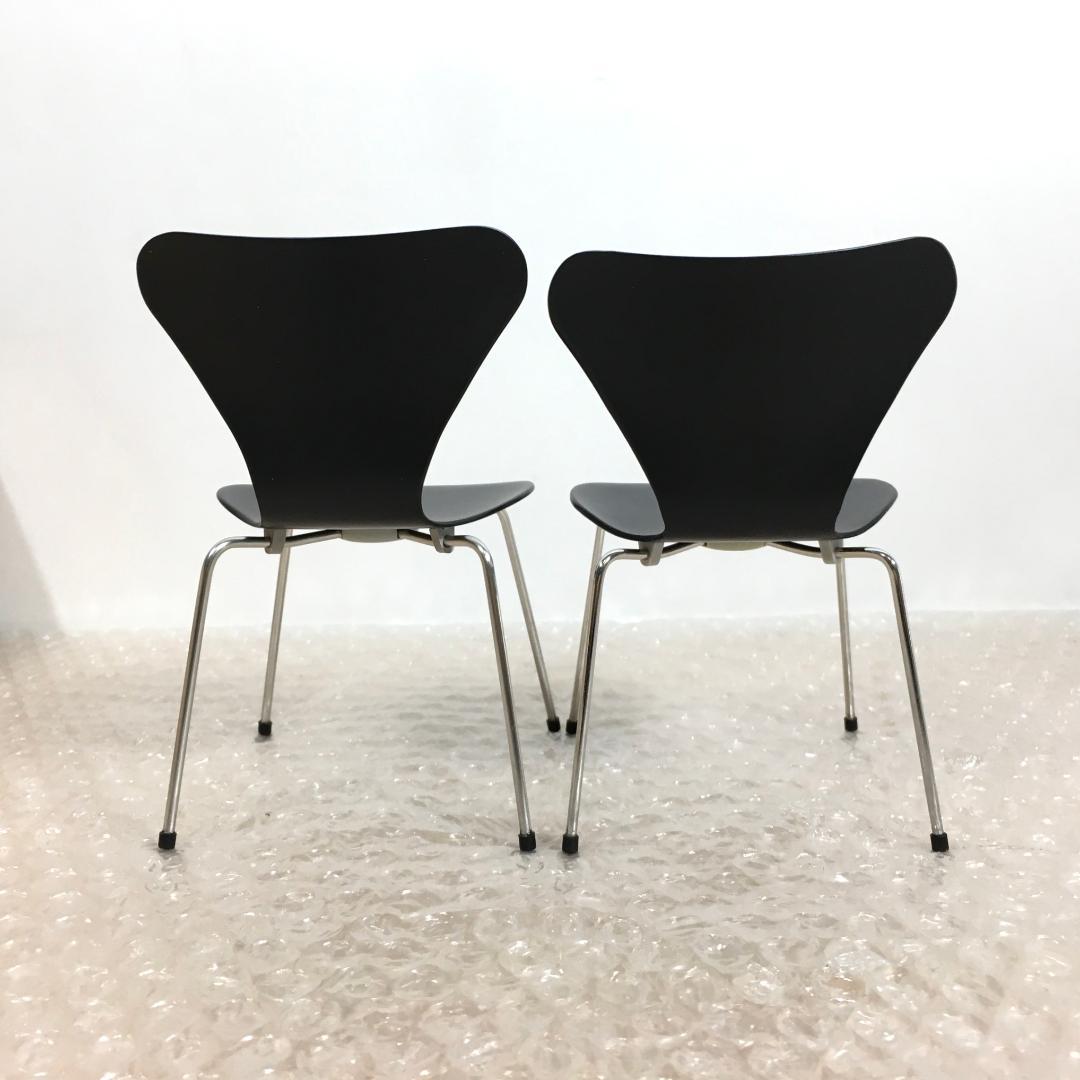 ○[美品] デンマーク 1:6Design社 アルネ・ヤコブセン セブンチェア