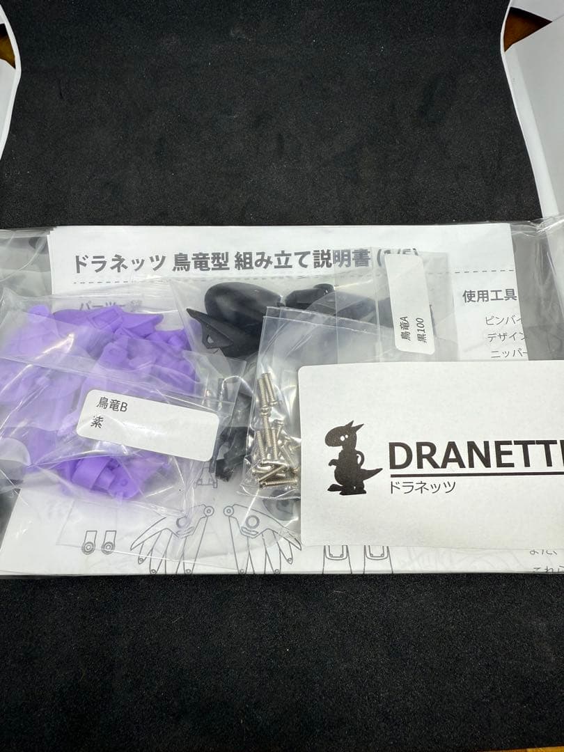 ドラネッツ　鳥竜型　さんど模型　未組立