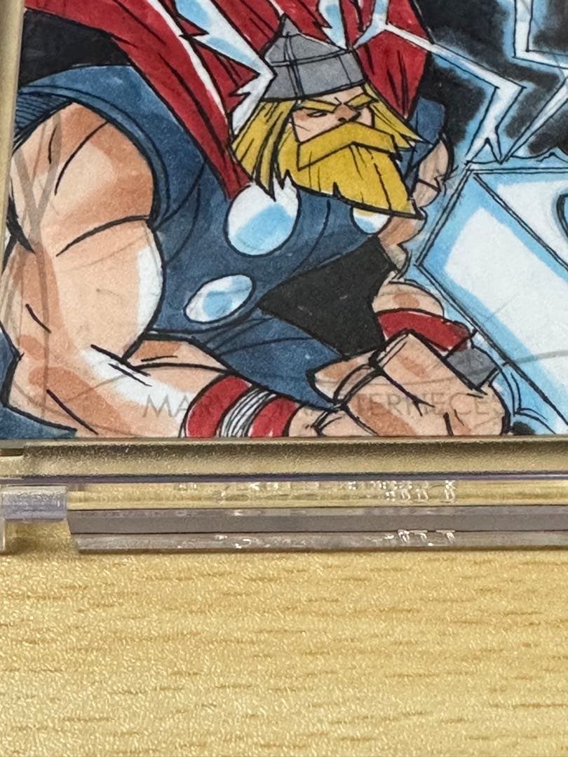 世界1枚だけ！1of1 手書き　マーベル　ソー