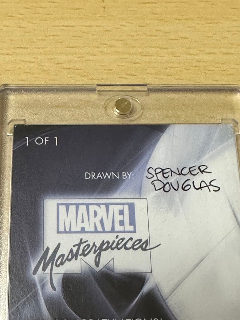 世界1枚だけ！1of1 手書き　マーベル　ソー