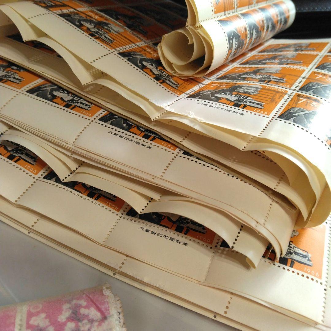 使用済み切手 ２万枚以上あり 丹頂鶴 がん征圧 赤べこ 能面 弥勒菩薩 昭和