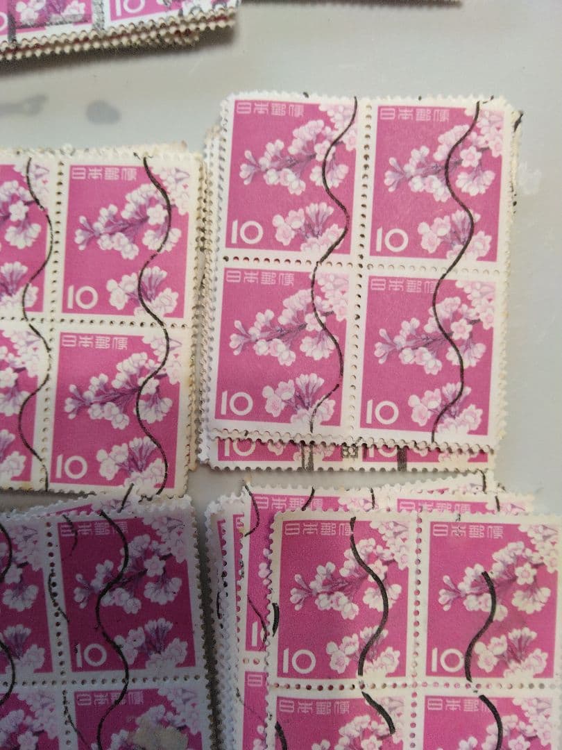 使用済み切手 ２万枚以上あり 丹頂鶴 がん征圧 赤べこ 能面 弥勒菩薩 昭和