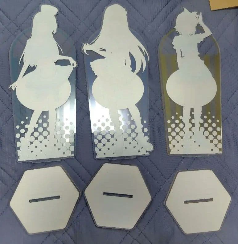 とある科学の超電磁砲T くじ当り 描き下ろし BIGアクリルスタンド　3種セット