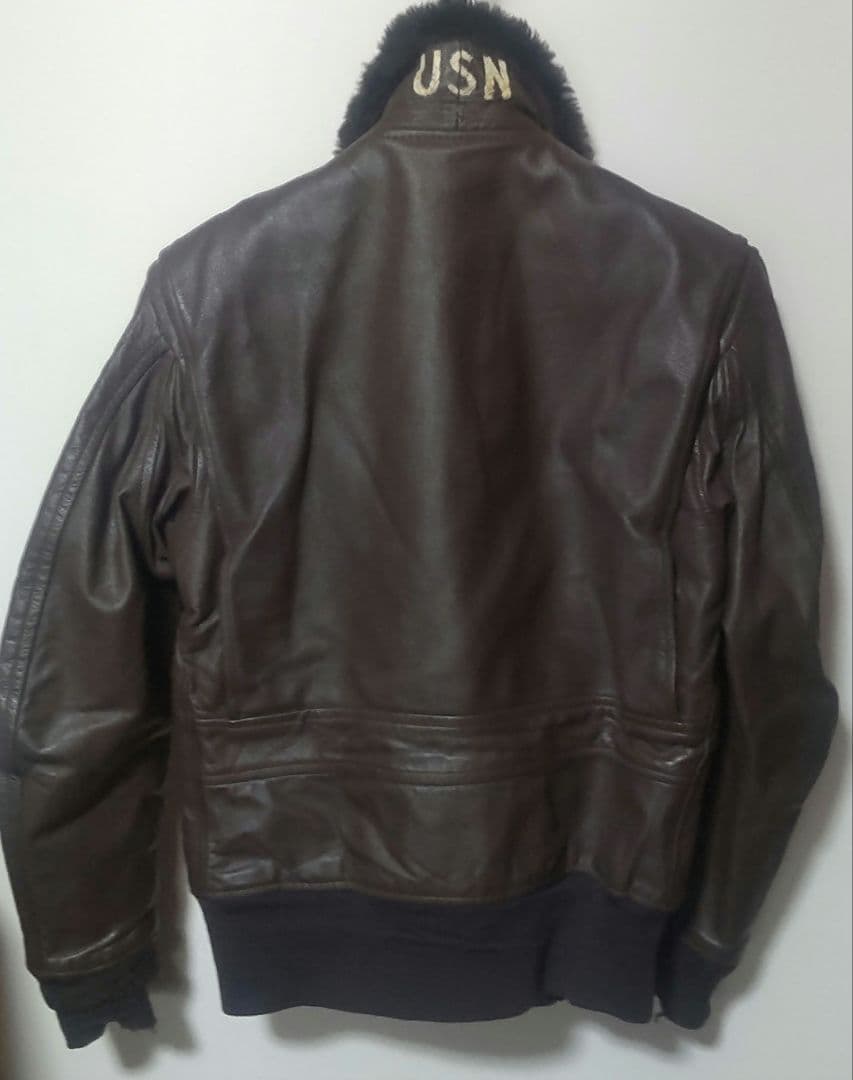 ★★てっちん★★ヴィンテージU.S NAVY G-1ジャケットUSN レア