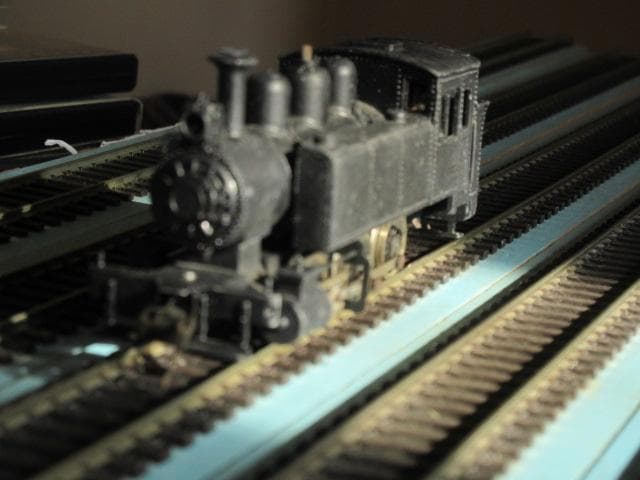 C形タンクが牽引する 無蓋貨車 8点セット　HOゲージ（金属製）