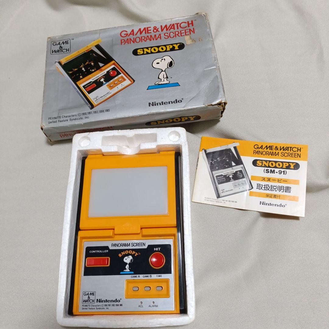 任天堂 GAME&WATCH SNOOPY ゲームウォッチ スヌーピー