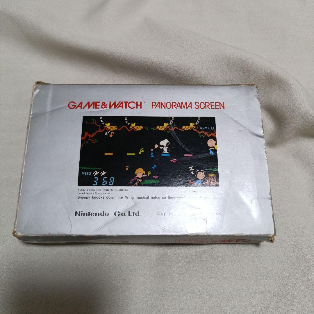 任天堂 GAME&WATCH SNOOPY ゲームウォッチ スヌーピー