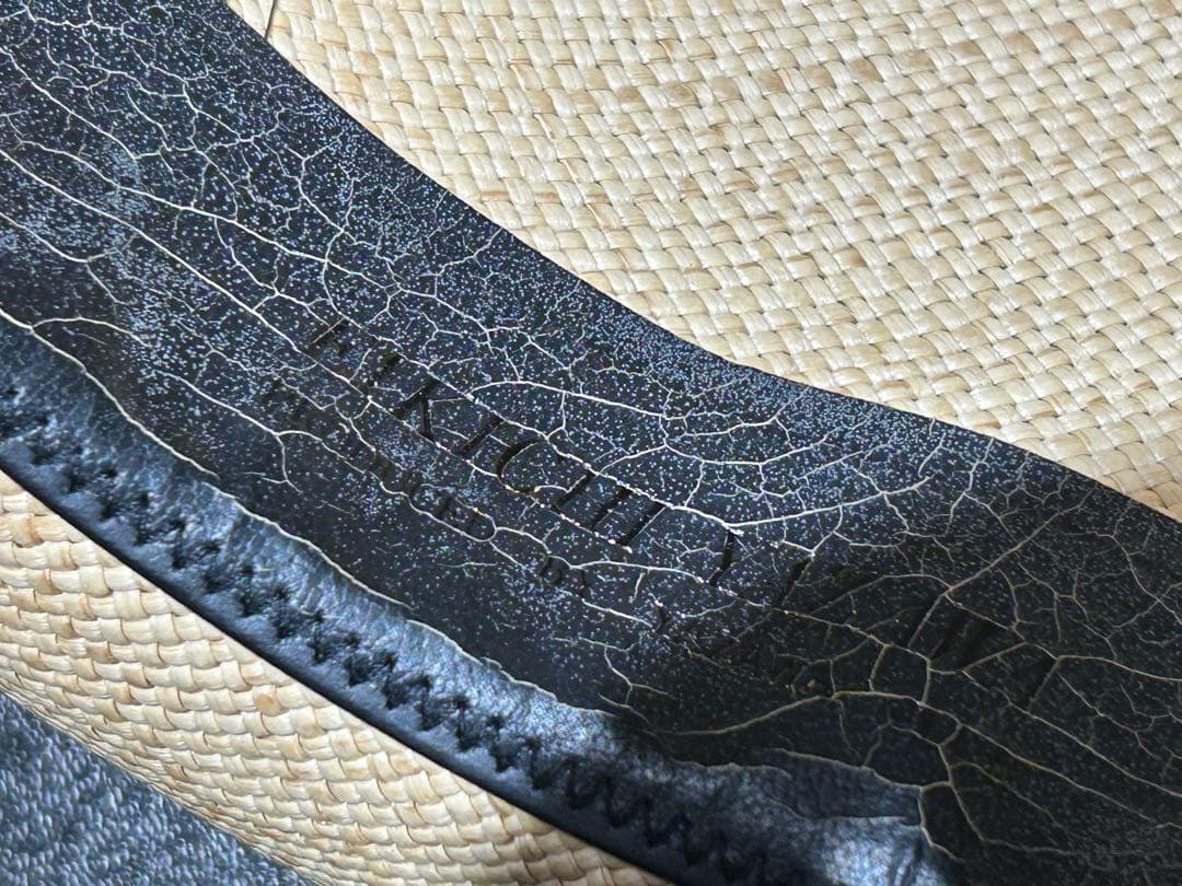 新品 初回 当時物 矢沢永吉 YAZAWA 正規 パナマハット 帽子 Ｌサイズ