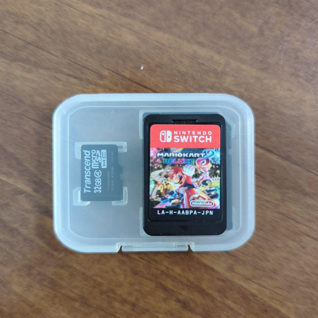 Nintendo Switch 本体 付属品完備　マリオカート8 MicroSD