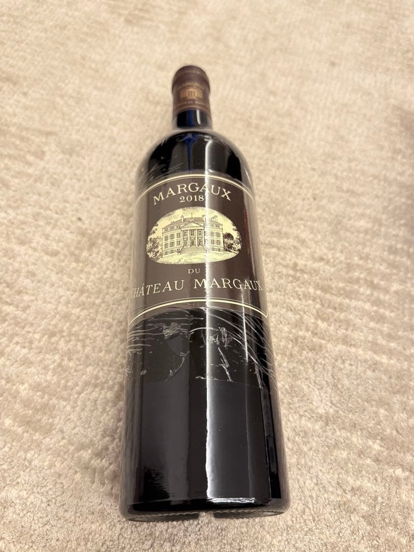 新品未開封 MARGAUX 2018 CHATEAU MARGAUX 750ml