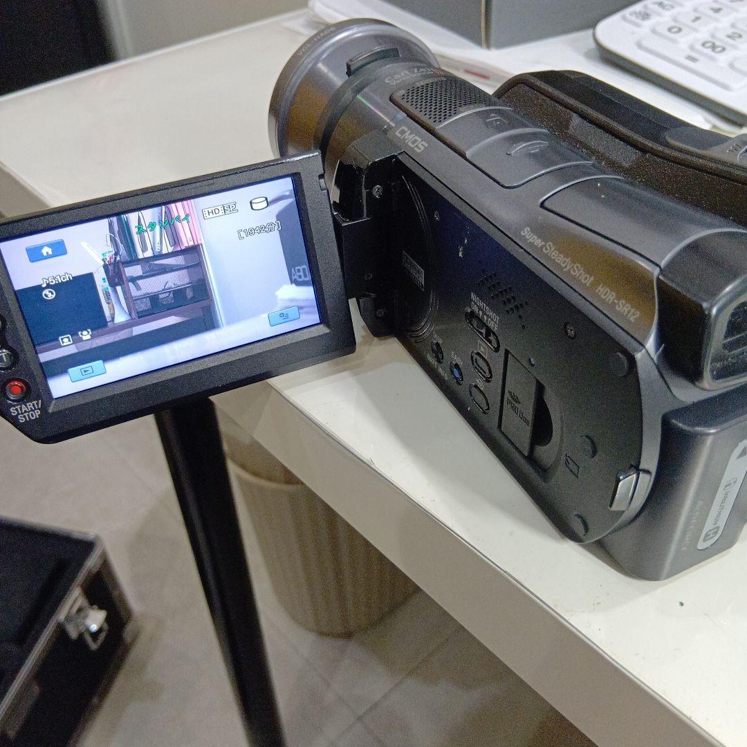 SONY Handycam HDR-SR12 動作確認