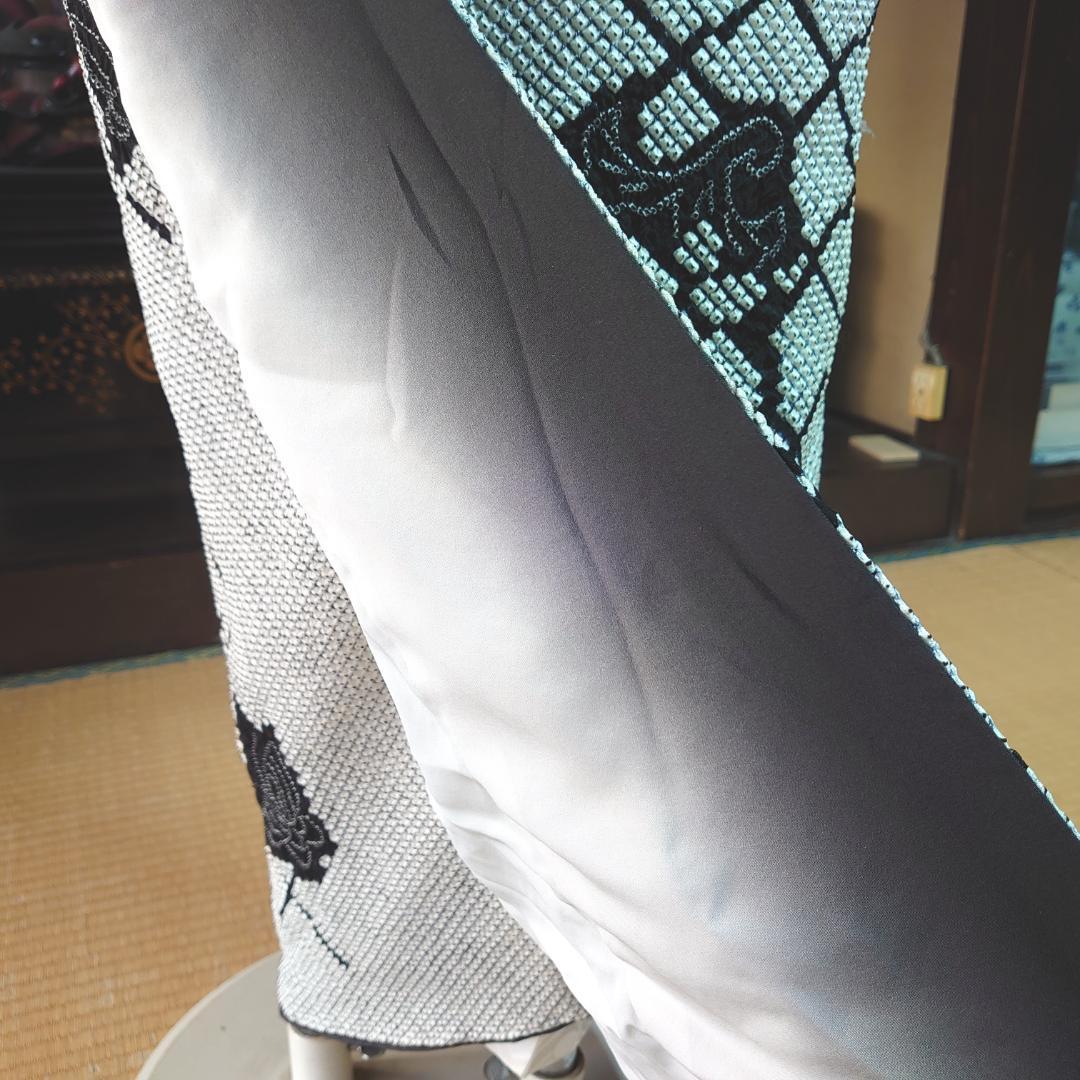 #525 正絹 総絞り小紋 美品【リユース着物】#Letter bee