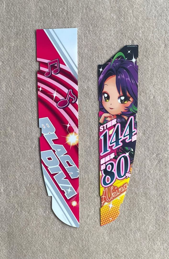 パチンコセル　P中森明菜　極歌姫伝説KM-TF 中古　無加工　大一　ディ・ライト