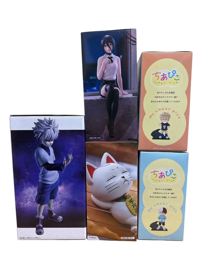 【未開封】レゼ　キルア　ちあぴこ　ターボババア フィギュア　5点セット