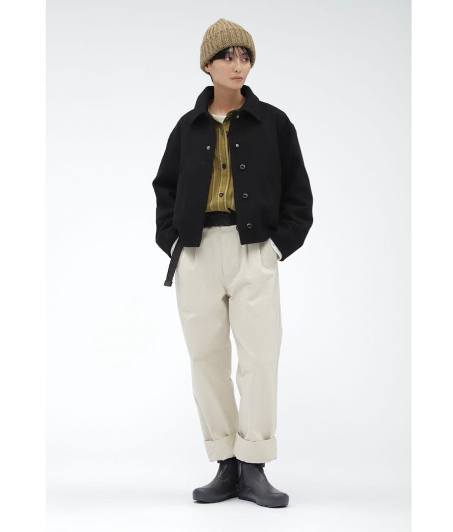 【MHL./新品】BRUSHED CHINO COTTON (S-Mサイズ相当)