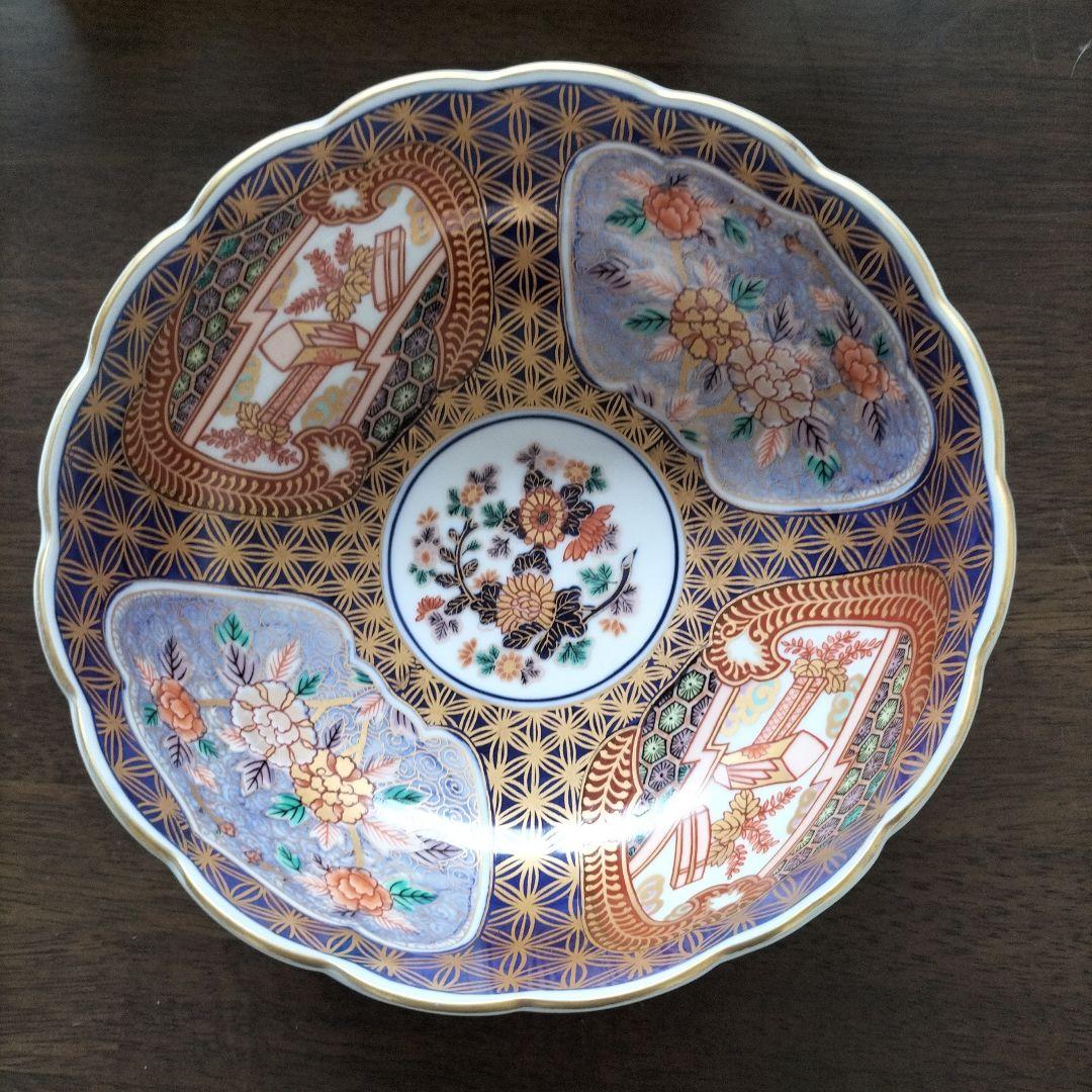 献上手古伊万里　丼　日肥其泉 昭和年製　有田焼