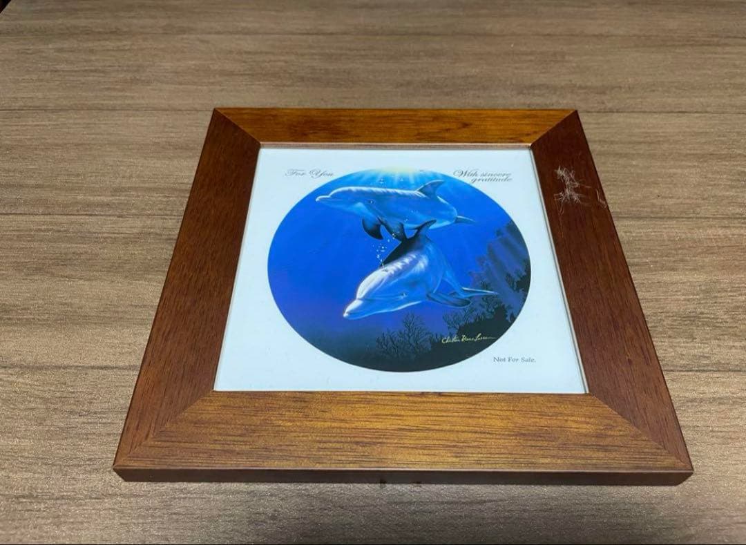 【即日発送】クリスチャン・リース・ラッセンの版画 フレンズ（非売品）