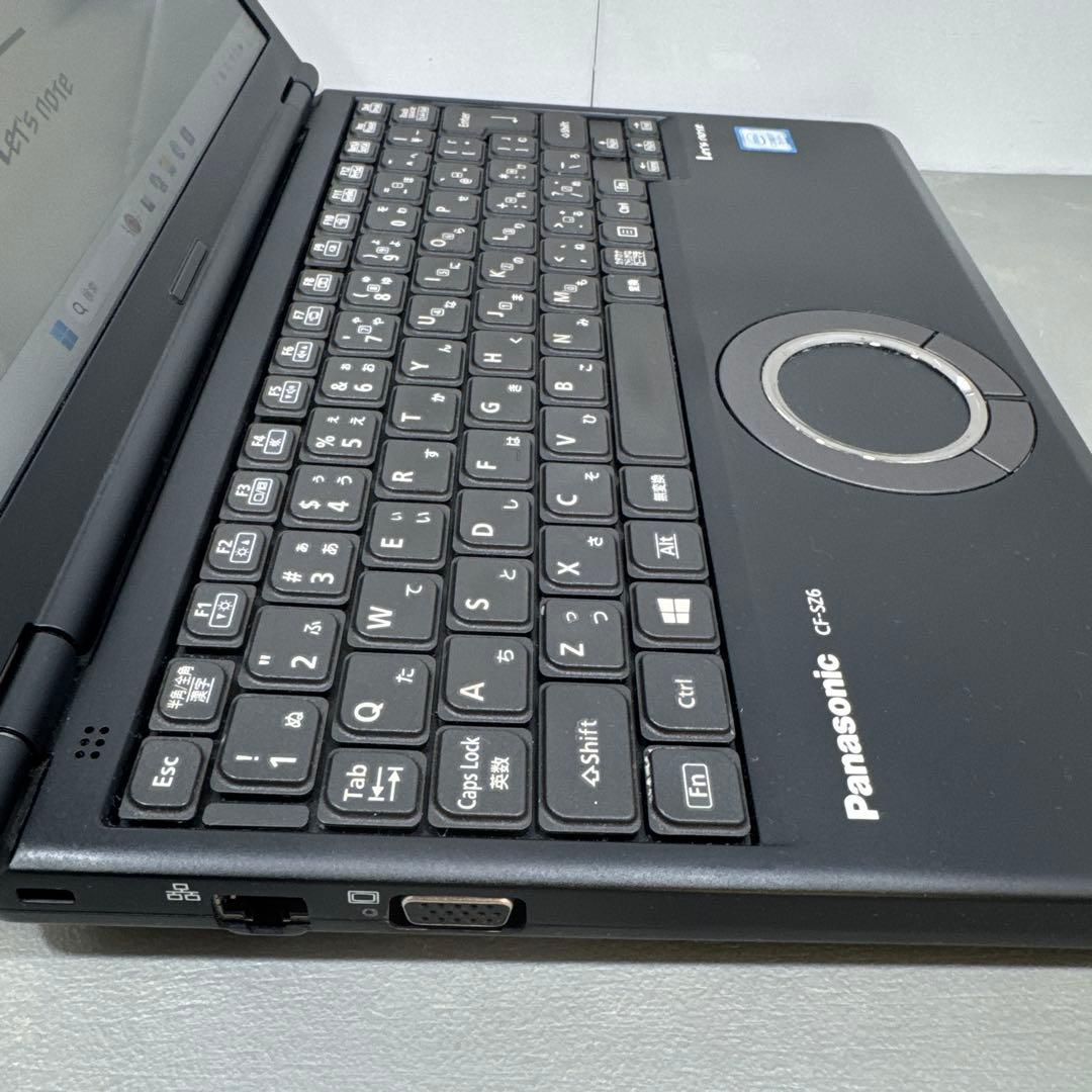 【希少品】レッツノートジェットブラックcfsz6☘️7世代i7☘SSD256GB