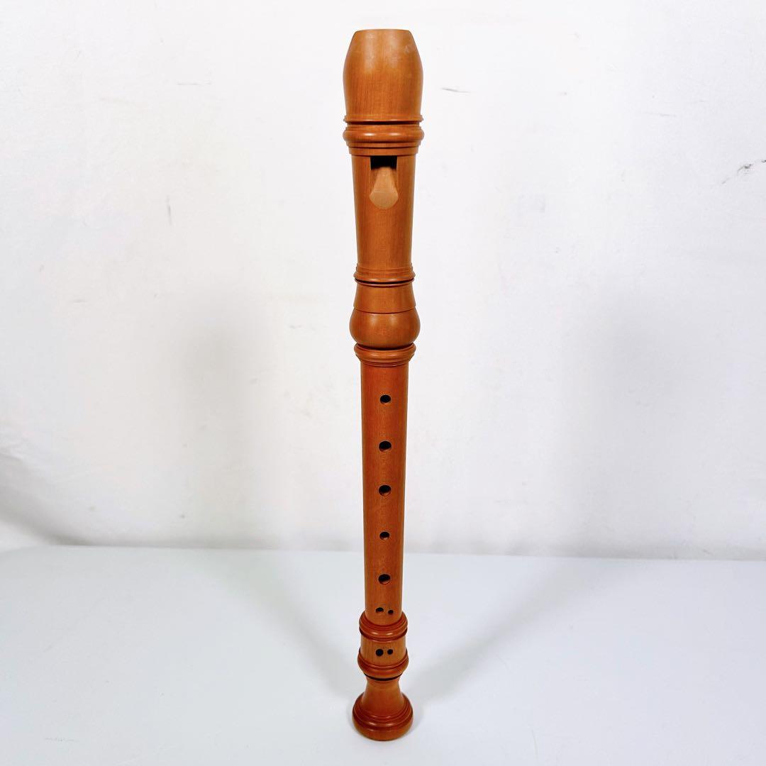 【希少】YAMAHA ヤマハ　木製　ソプラノリコーダー YRS-61 ②