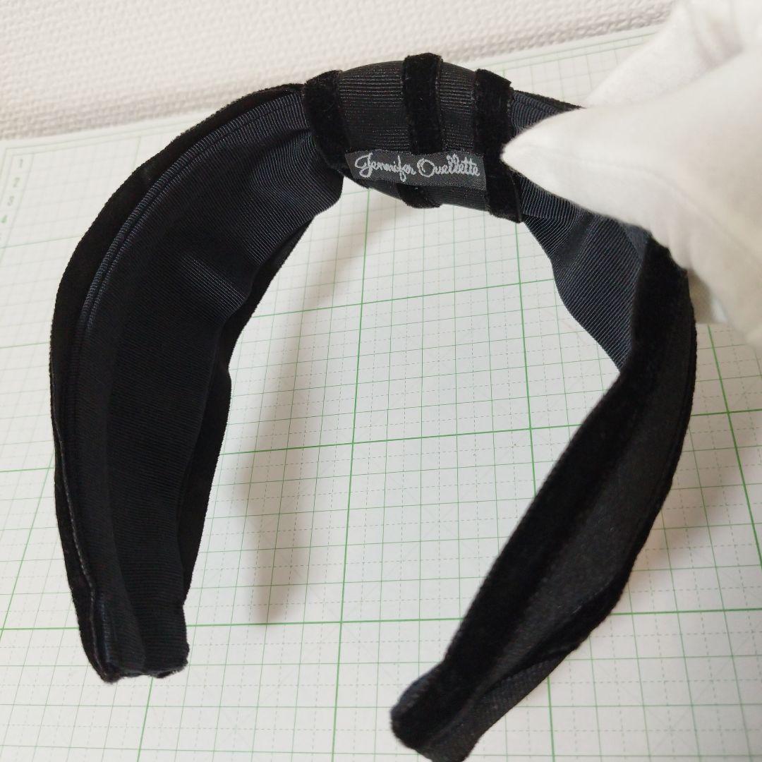 Jennifer Ouellette ブラック ヘアバンド