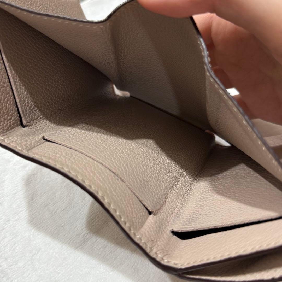 ルイヴィトン　三つ折り財布　ポルトフォイユロックミニ　ガレ