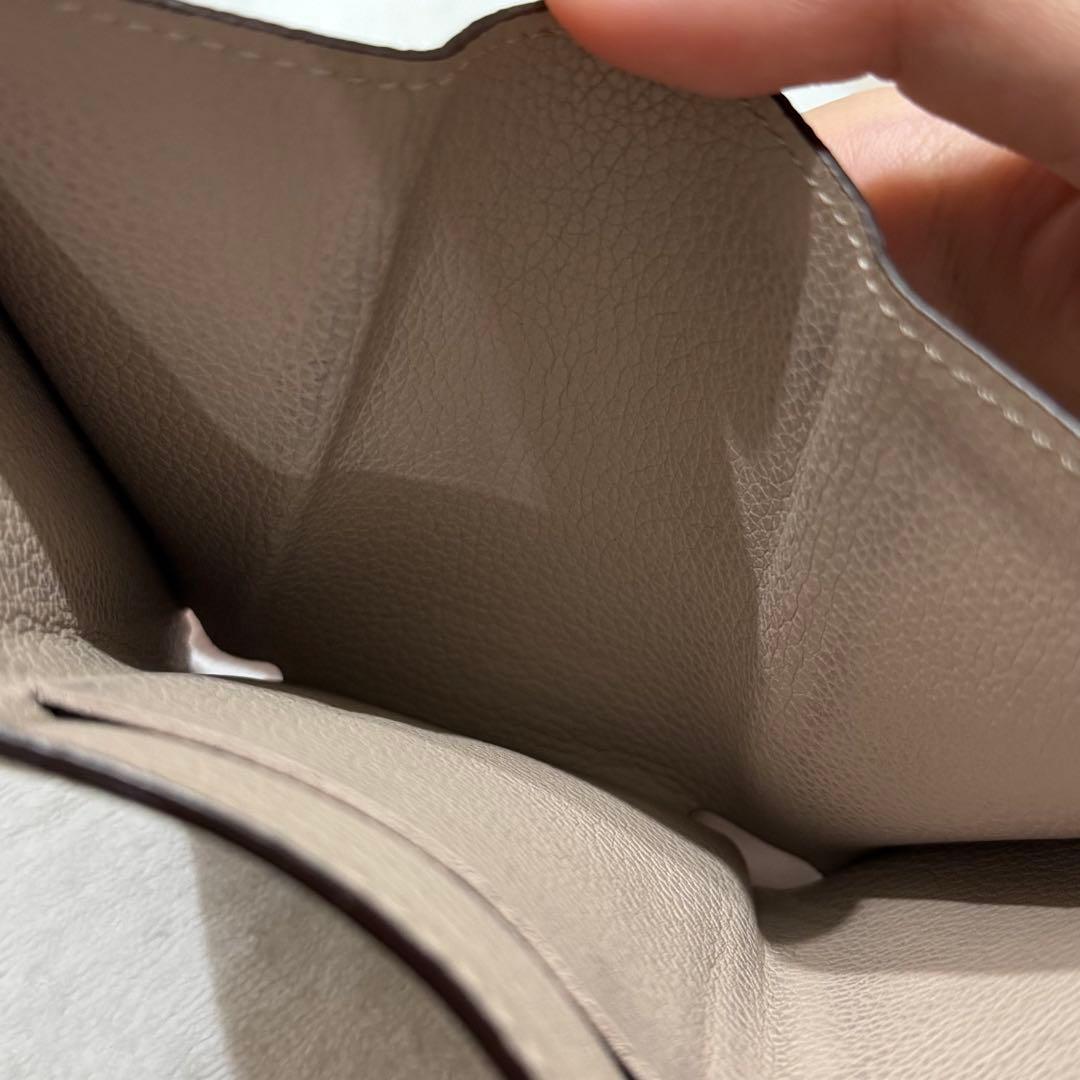 ルイヴィトン　三つ折り財布　ポルトフォイユロックミニ　ガレ