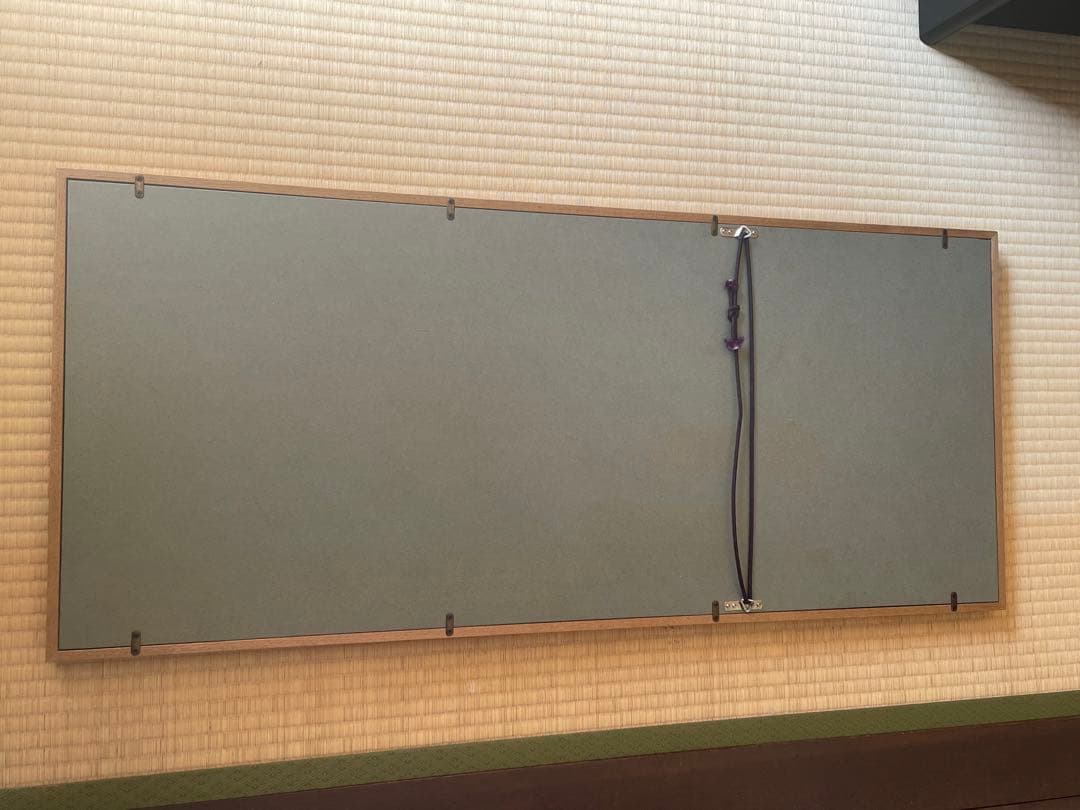 空水澄鮮一色秋　黒漆茶筅画