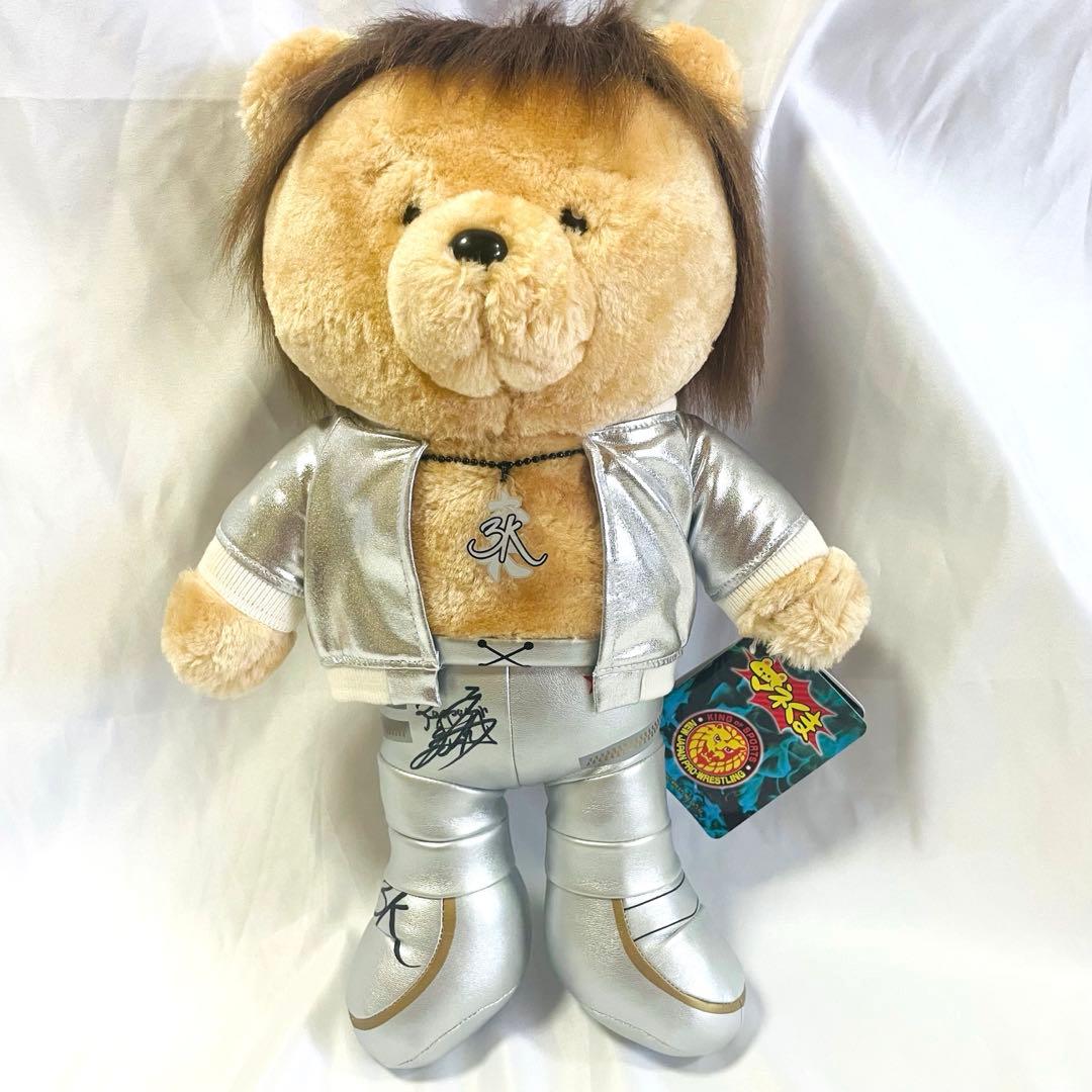 【希少　新品】YOHサイン入り マネくま 新日本プロレス