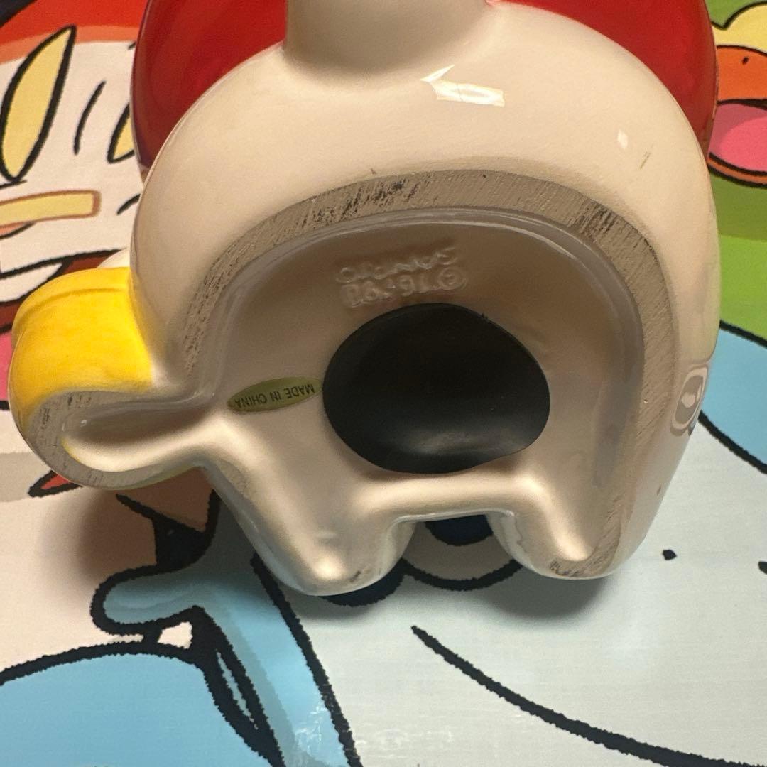 サンリオ　マイメロ　レトロビッグ貯金箱　陶器製　マイメロディ