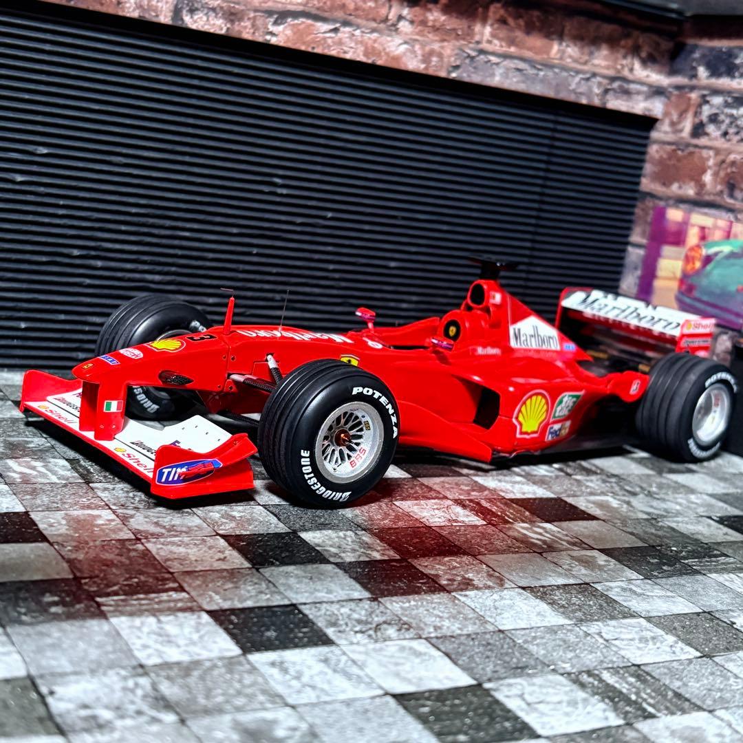 デカール加工品 1/18 マテルエリート フェラーリ F1-2000 日本GP