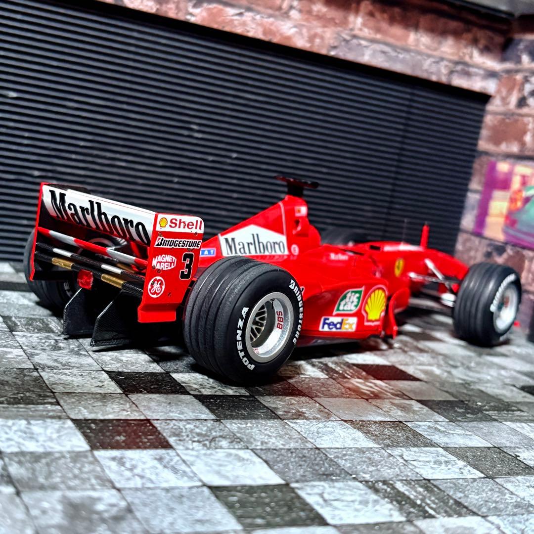 デカール加工品 1/18 マテルエリート フェラーリ F1-2000 日本GP