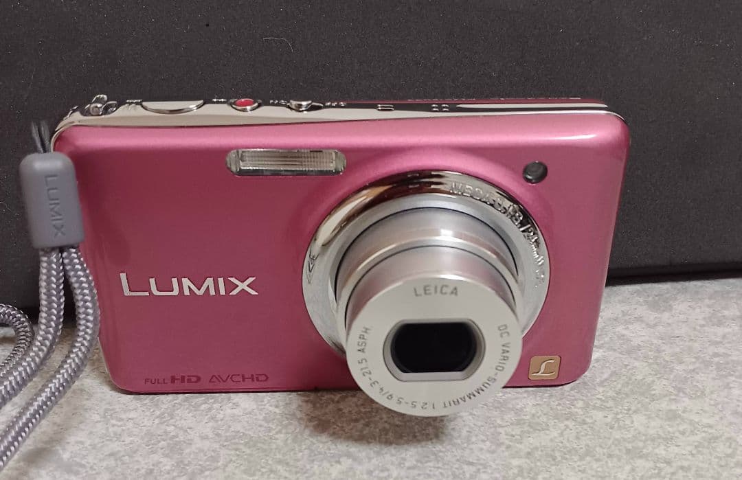 LUMIX DMC-FX77 コンパクトデジタルカメラ（ピンク）