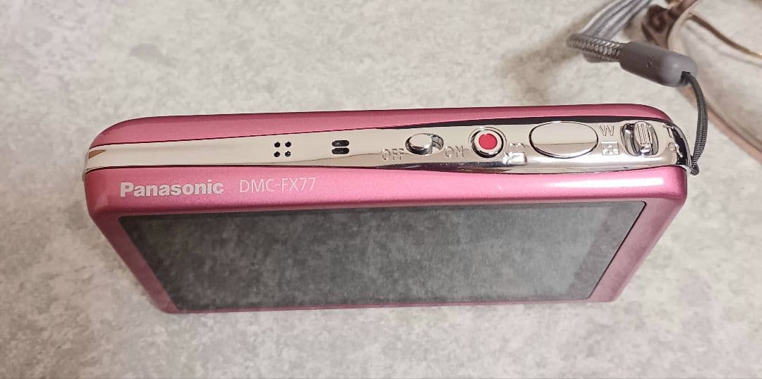 LUMIX DMC-FX77 コンパクトデジタルカメラ（ピンク）