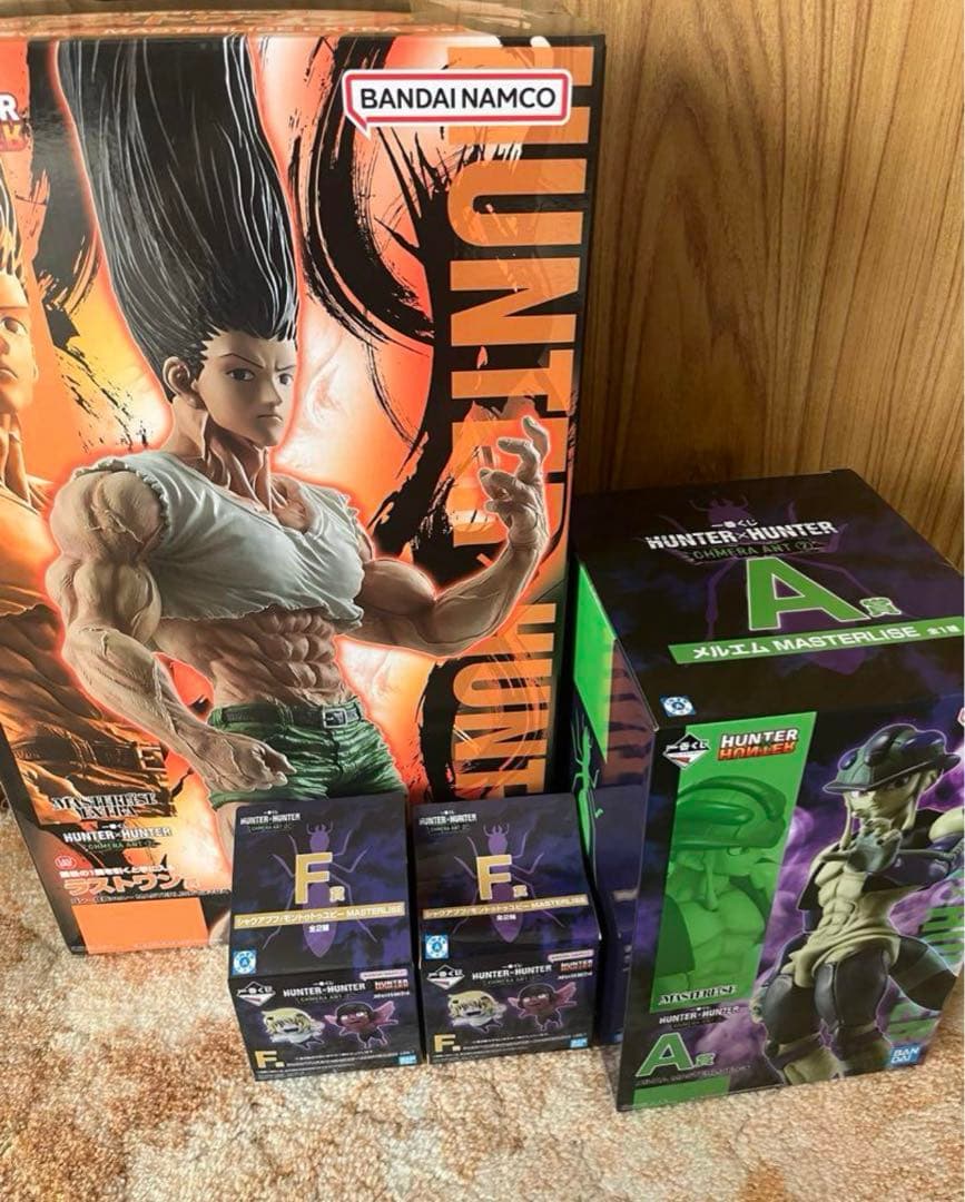 一番くじ　HUNTER×HUNTER フィギュア　A賞 C賞　F賞　ラストワン