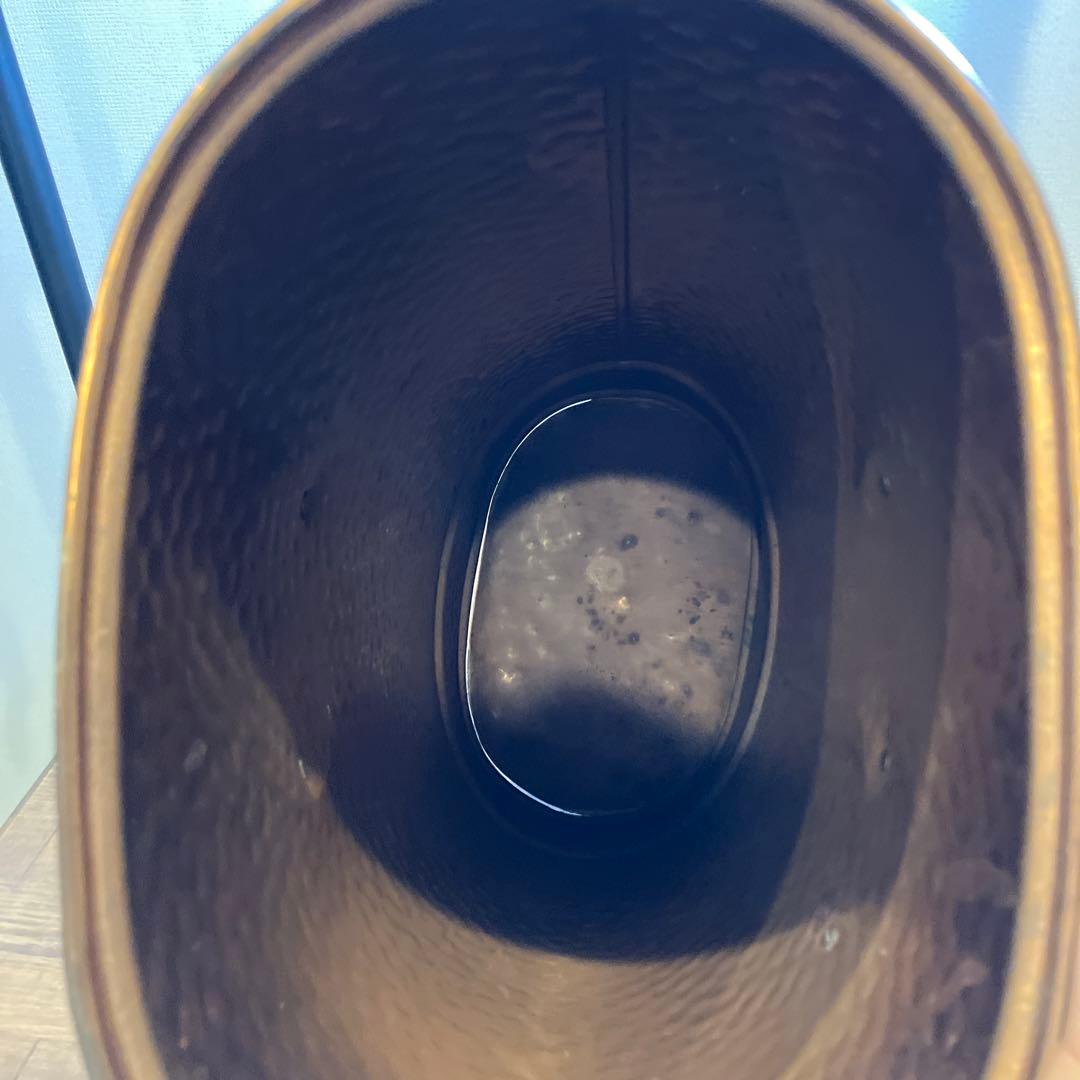 ライオン　傘立て　銅　アンティーク　激レア　オランダ製