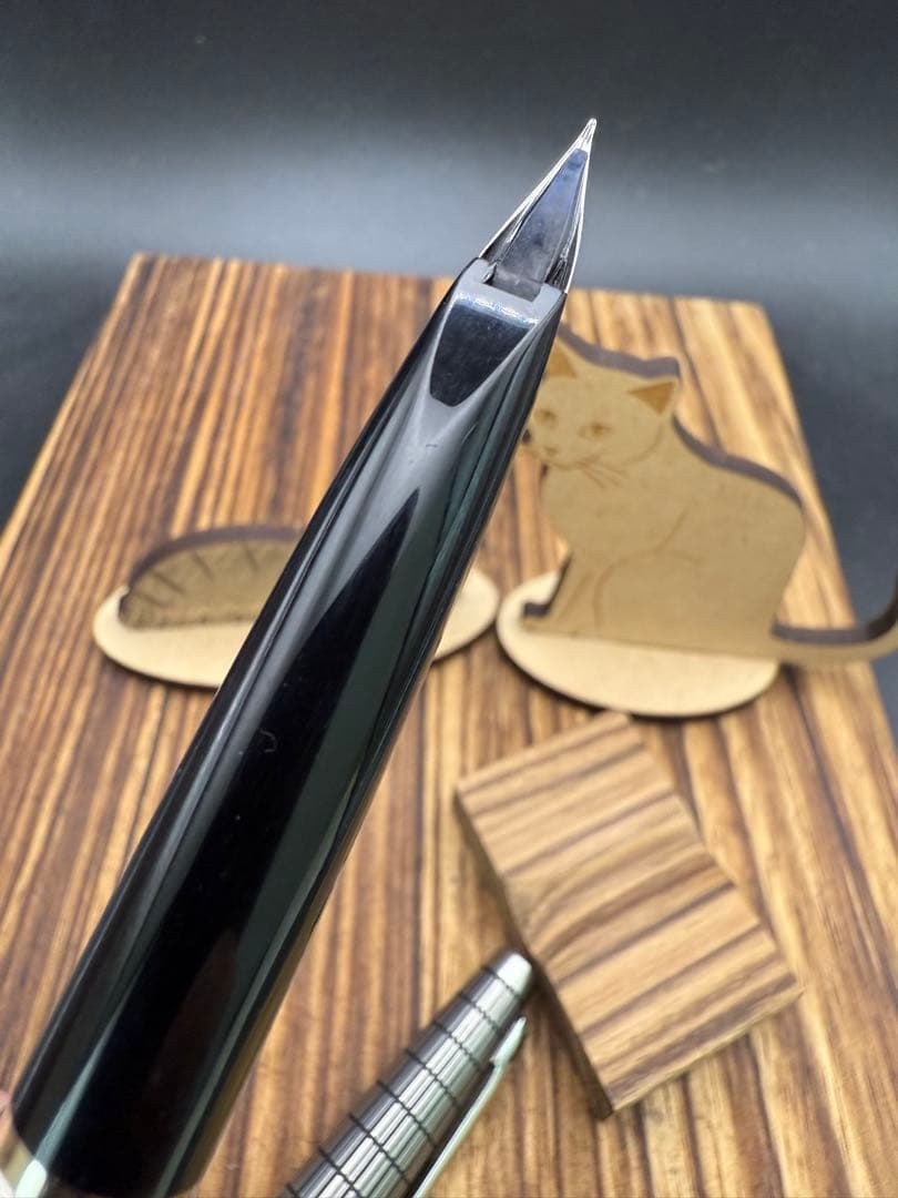 Pilot 万年筆 エリート 蝕刻 ショート 18K